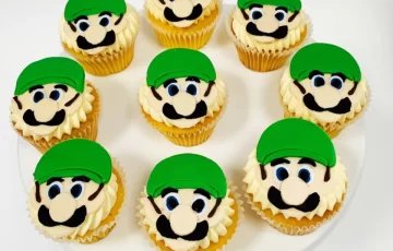 Luigi-Cupcake